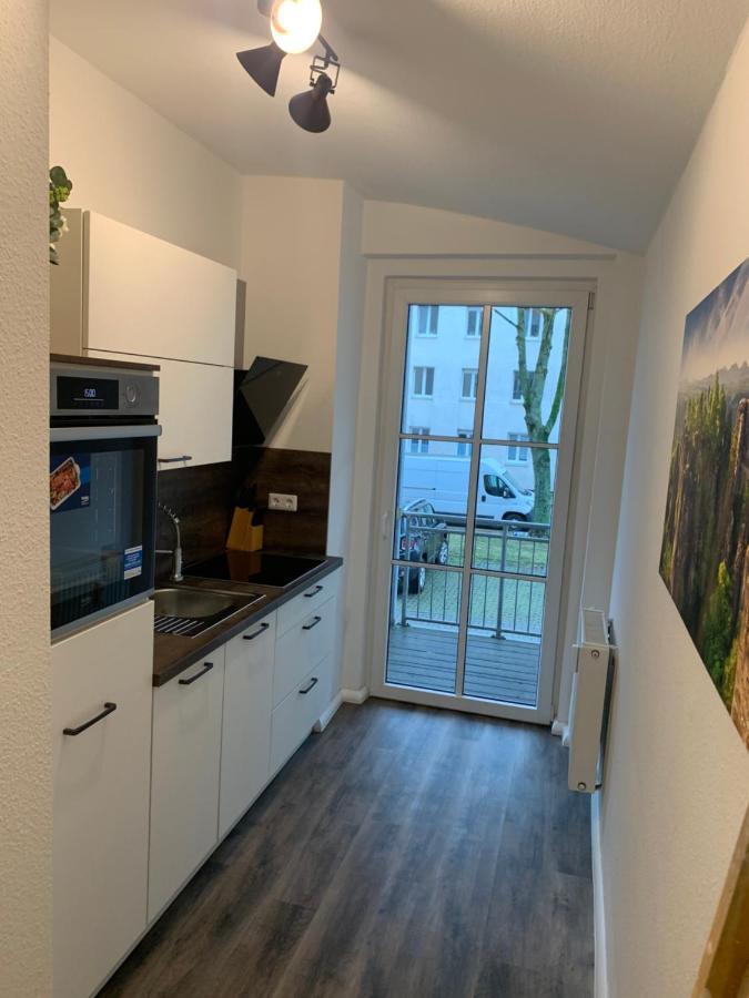 40 Qm Appartment Parkplatz, Balkon,Netflix, Prime Chemnitz Exterior photo